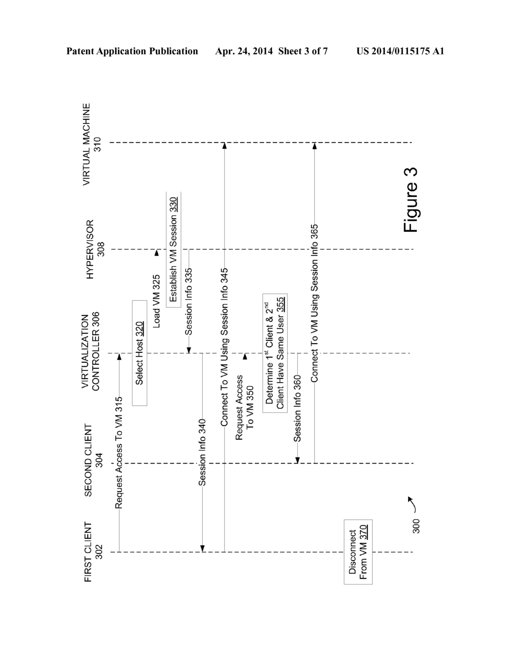 CLIENT LIVE MIGRATION FOR A VIRTUAL MACHINE - diagram, schematic, and image 04