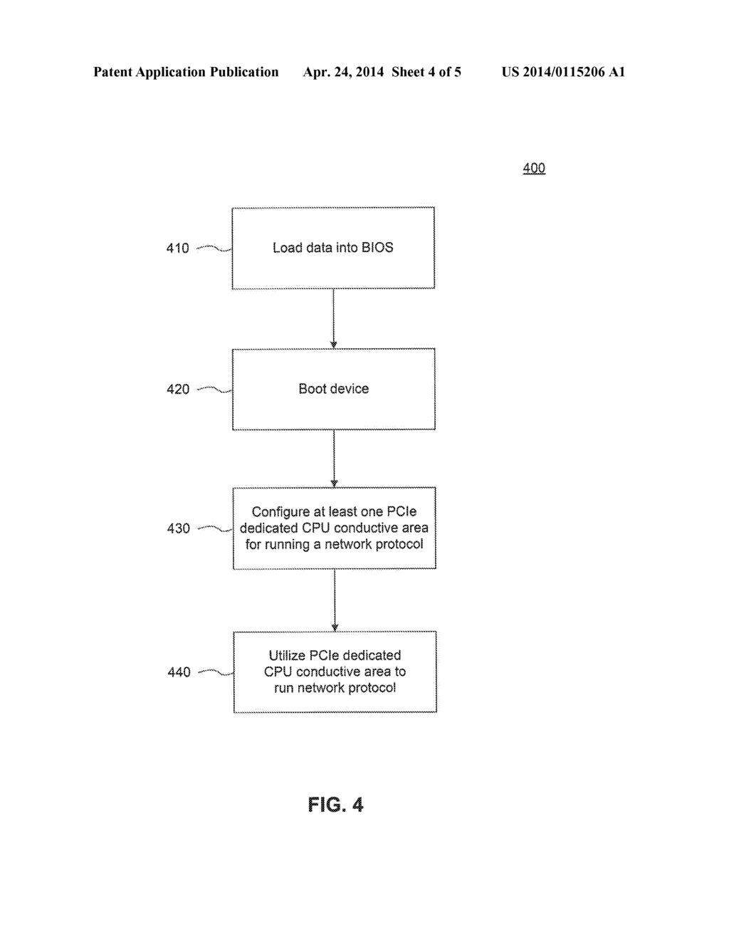 METHODS AND SYSTEMS FOR RUNNING NETWORK PROTOCOLS OVER PERIPHERAL     COMPONENT INTERCONNECT EXPRESS - diagram, schematic, and image 05