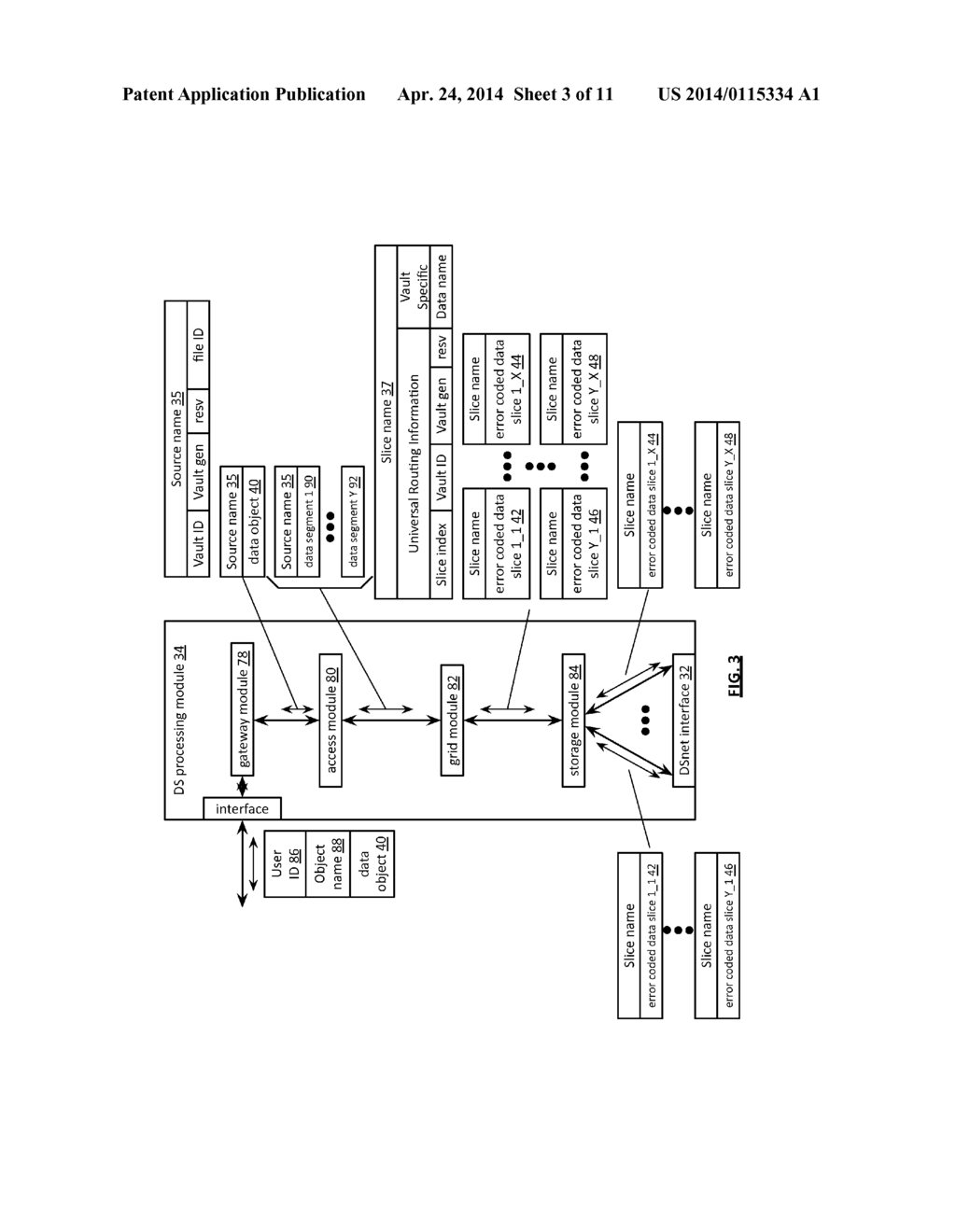 RETRIEVING ACCESS INFORMATION IN A DISPERSED STORAGE NETWORK - diagram, schematic, and image 04