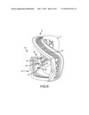 GOGGLE WITH ADJUSTABLE NOSE AREA diagram and image