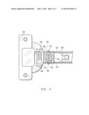 DURABLE LOW-VIBRATION LONG ARM HINGE APPARATUS diagram and image