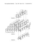 Light weight modular units for staggered stacked building system diagram and image