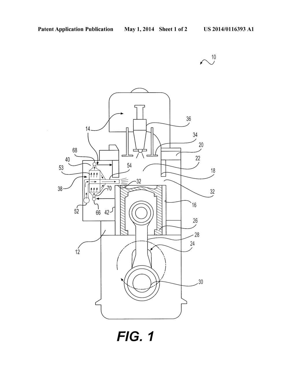 FUEL SYSTEM HAVING A COOLED INJECTOR - diagram, schematic, and image 02