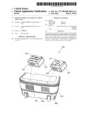 Portable modular cooking enabled travel bag diagram and image