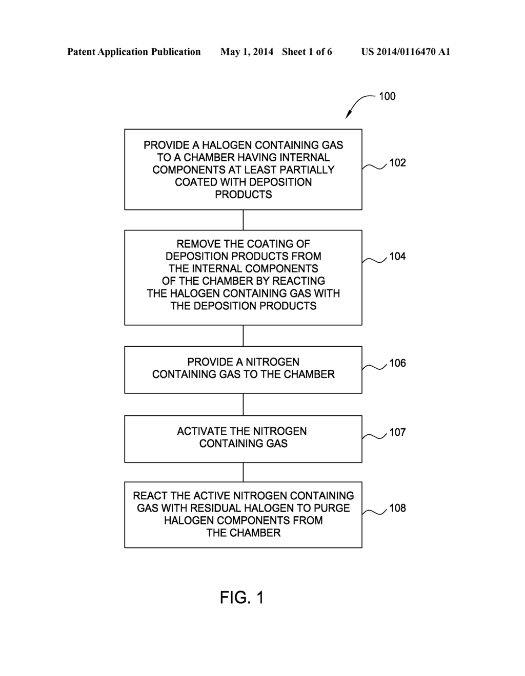 METHOD OF DECONTAMINATION OF PROCESS CHAMBER AFTER IN-SITU CHAMBER CLEAN - diagram, schematic, and image 02