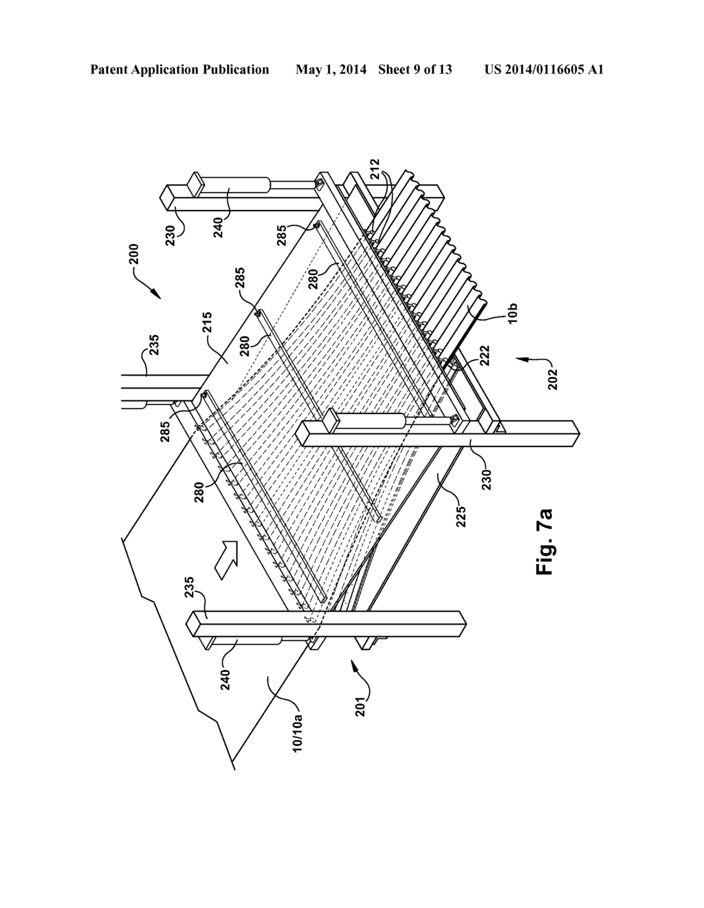 METHOD AND APPARATUS FOR FLUTING A WEB IN THE MACHINE DIRECTION - diagram, schematic, and image 10