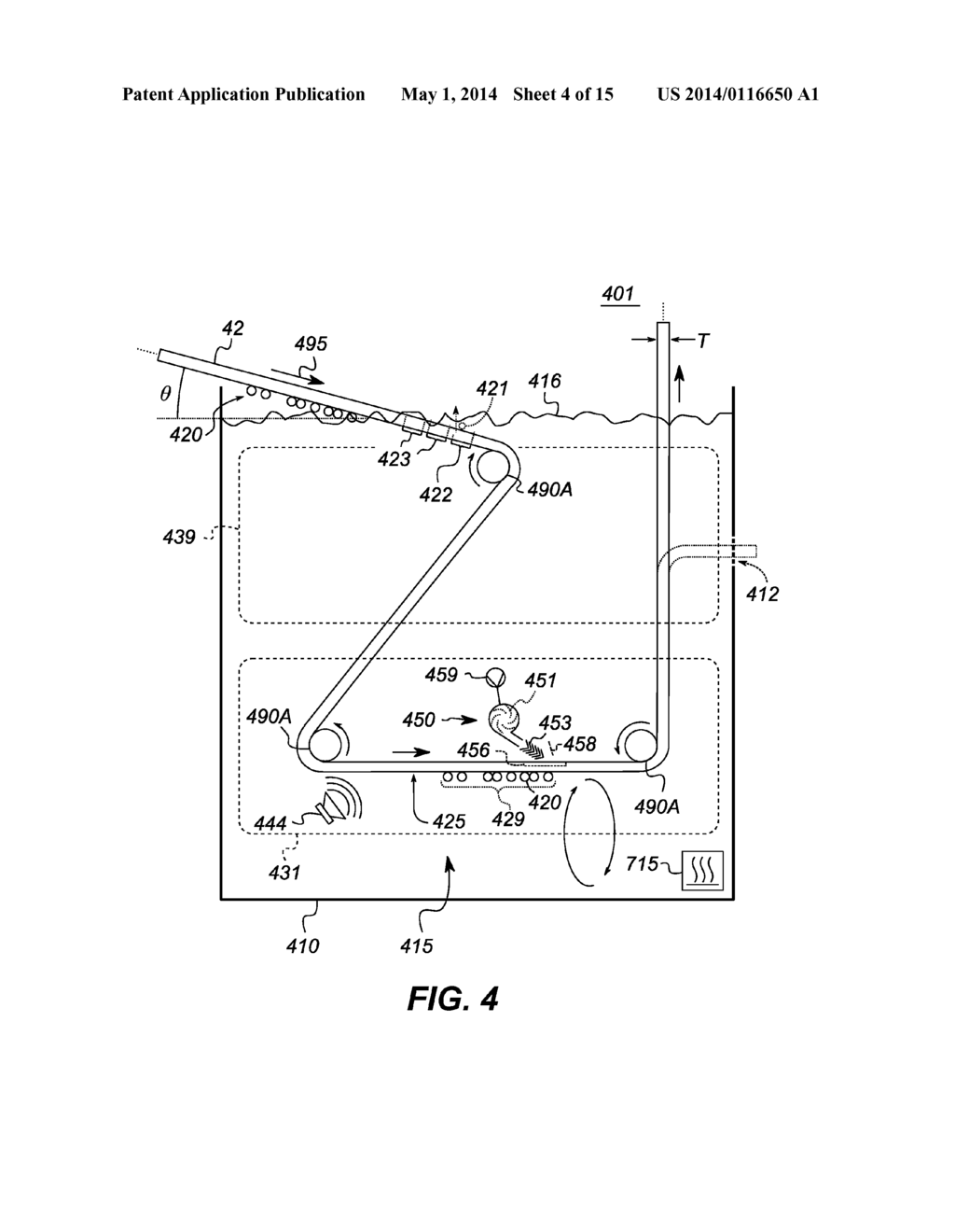 TONER FIXER IMPINGING HEATING LIQUID ONTO MEDIUM - diagram, schematic, and image 05