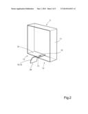 PACKAGE OF FOLDED SHEET PRODUCTS AND METHOD FOR FILLING A DISPENSER diagram and image