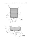 PACKAGE OF FOLDED SHEET PRODUCTS AND METHOD FOR FILLING A DISPENSER diagram and image