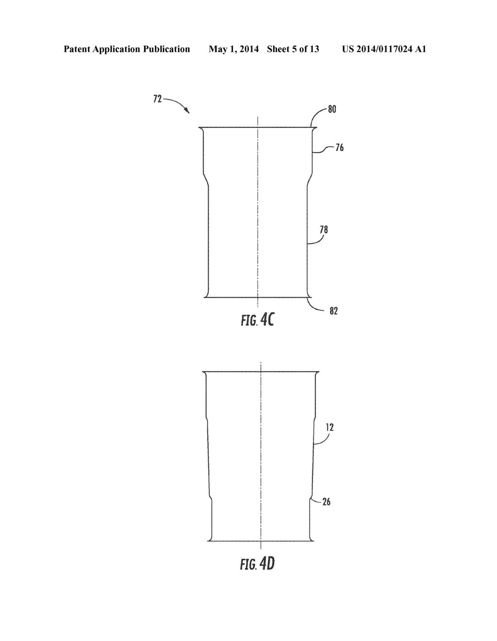 METAL CONTAINER FOR HOLDING FOOD WHILE COOKING AND METHOD OF MAKING SAME - diagram, schematic, and image 06