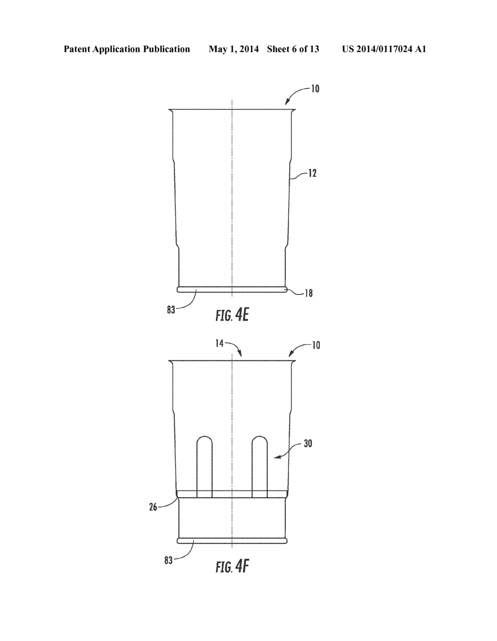 METAL CONTAINER FOR HOLDING FOOD WHILE COOKING AND METHOD OF MAKING SAME - diagram, schematic, and image 07