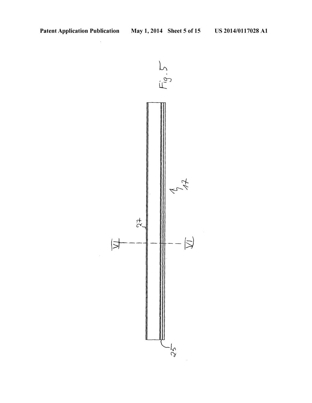 Freight Holding Device, in Particular for Loading Aircraft, Method for     Producing a Freight Holding Device and Use of a Pultruded     Fibre-Reinforced Profile Element for a Freight Holding Device - diagram, schematic, and image 06