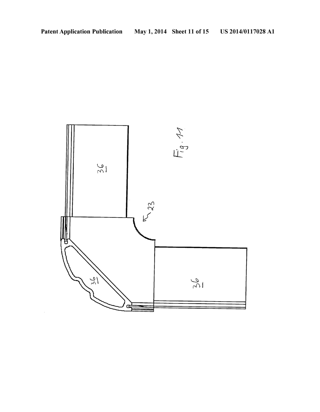 Freight Holding Device, in Particular for Loading Aircraft, Method for     Producing a Freight Holding Device and Use of a Pultruded     Fibre-Reinforced Profile Element for a Freight Holding Device - diagram, schematic, and image 12
