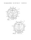 AIRCRAFT DOOR MECHANISM WITH HANDLE ACTUATED DESCENDER diagram and image