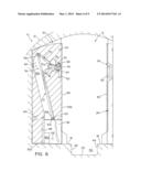 AIRCRAFT DOOR MECHANISM WITH HANDLE ACTUATED DESCENDER diagram and image