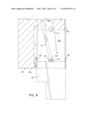 AIRCRAFT DOOR MECHANISM WITH HANDLE ACTUATED DESCENDER diagram and image