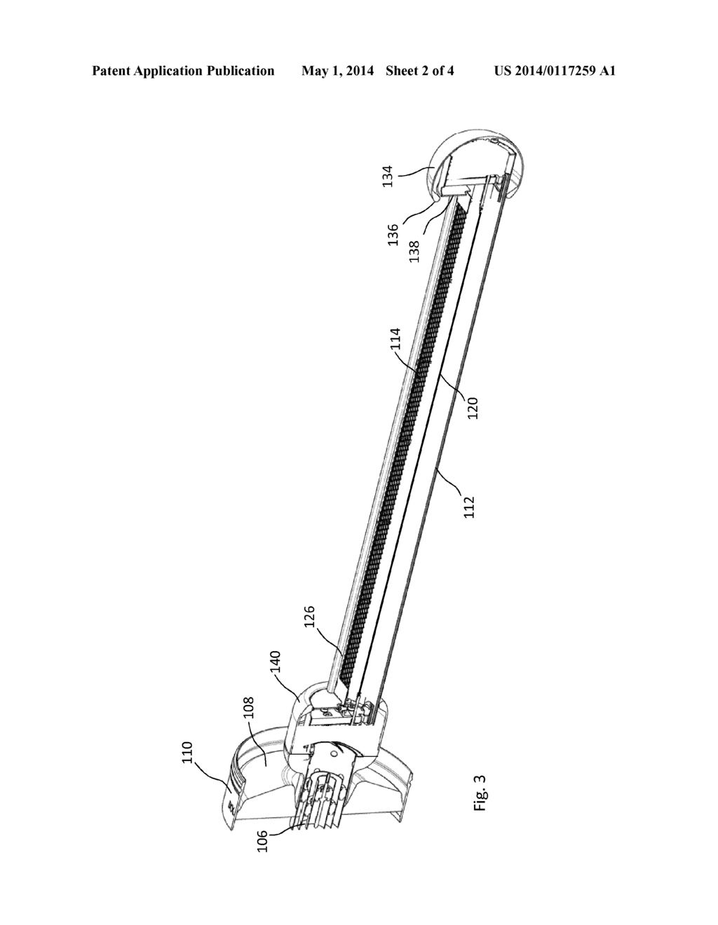 ELECTRON BEAM DEVICE AND A METHOD OF MANUFACTURING SAID ELECTRON BEAM     DEVICE - diagram, schematic, and image 03