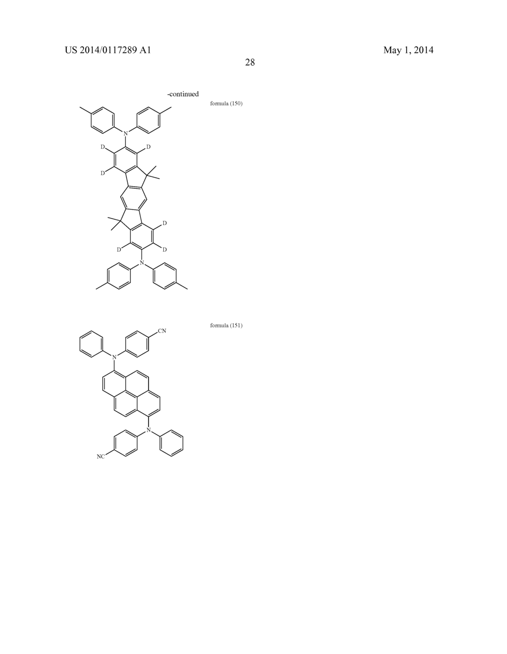 MATERIALS FOR ORGANIC ELECTROLUMINESCENT DEVICES - diagram, schematic, and image 42