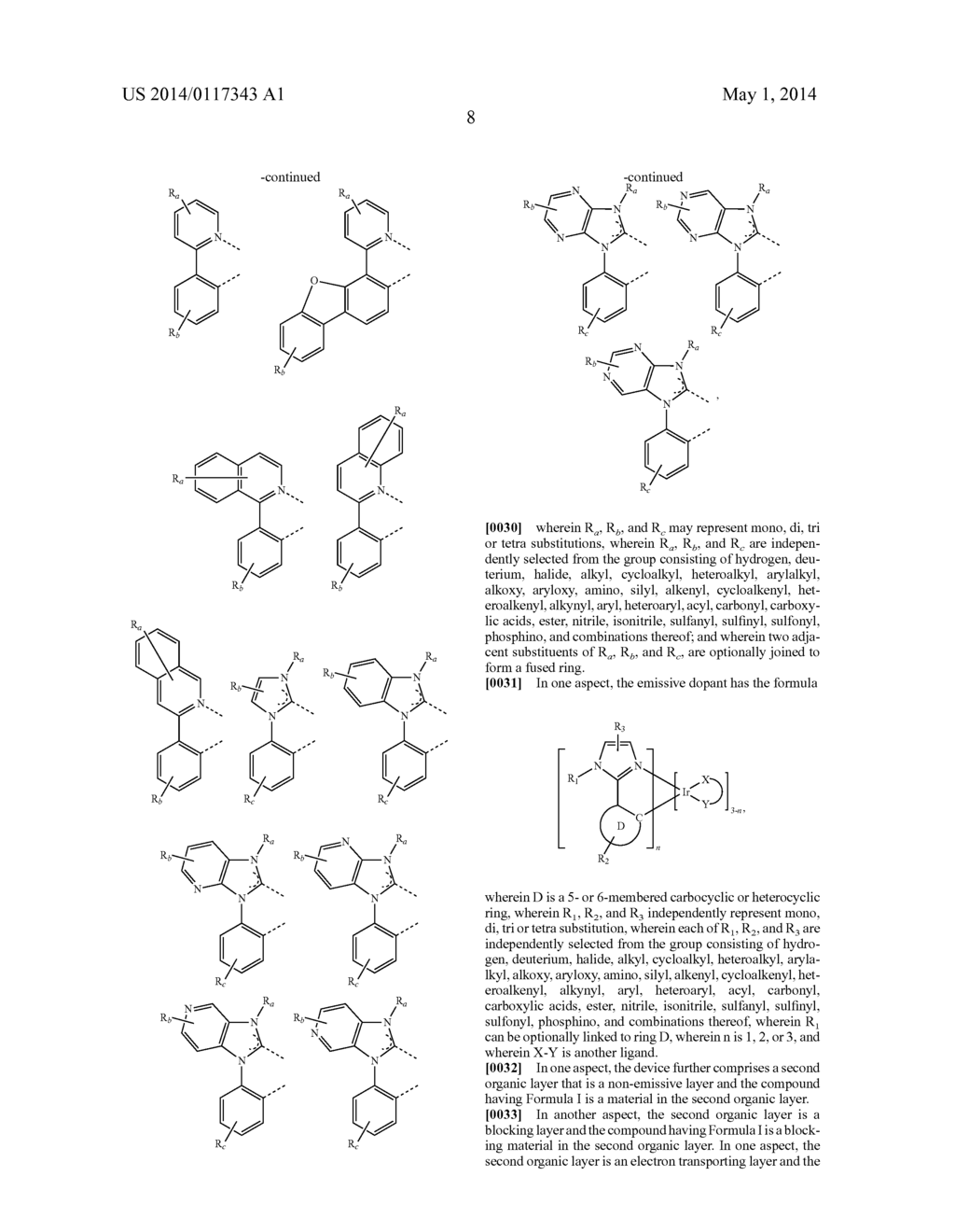 HOST MATERIALS FOR OLEDS - diagram, schematic, and image 14