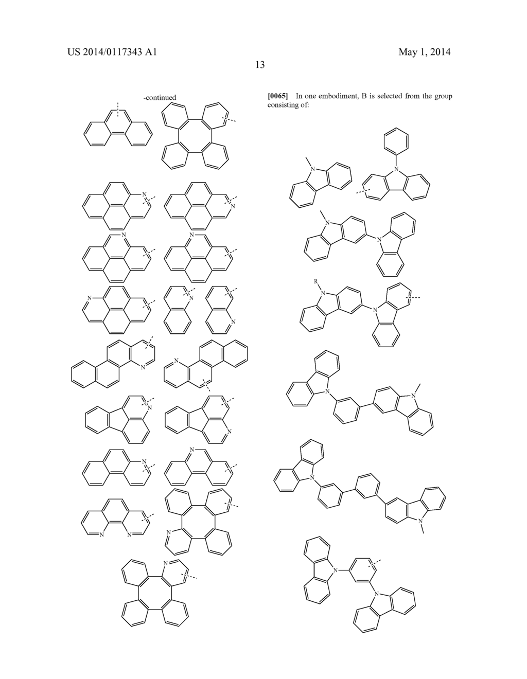 HOST MATERIALS FOR OLEDS - diagram, schematic, and image 19