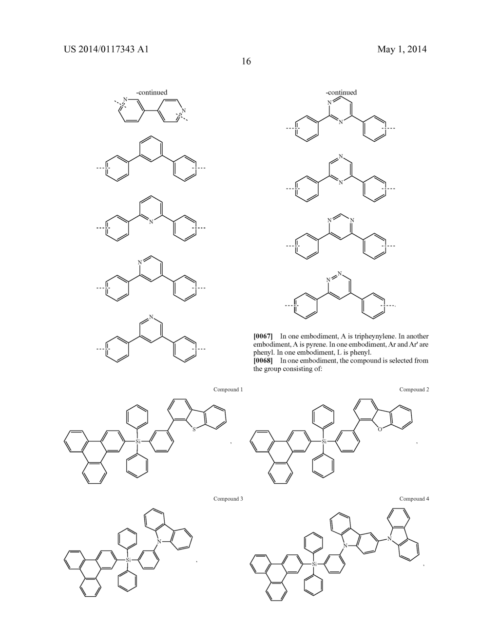 HOST MATERIALS FOR OLEDS - diagram, schematic, and image 22