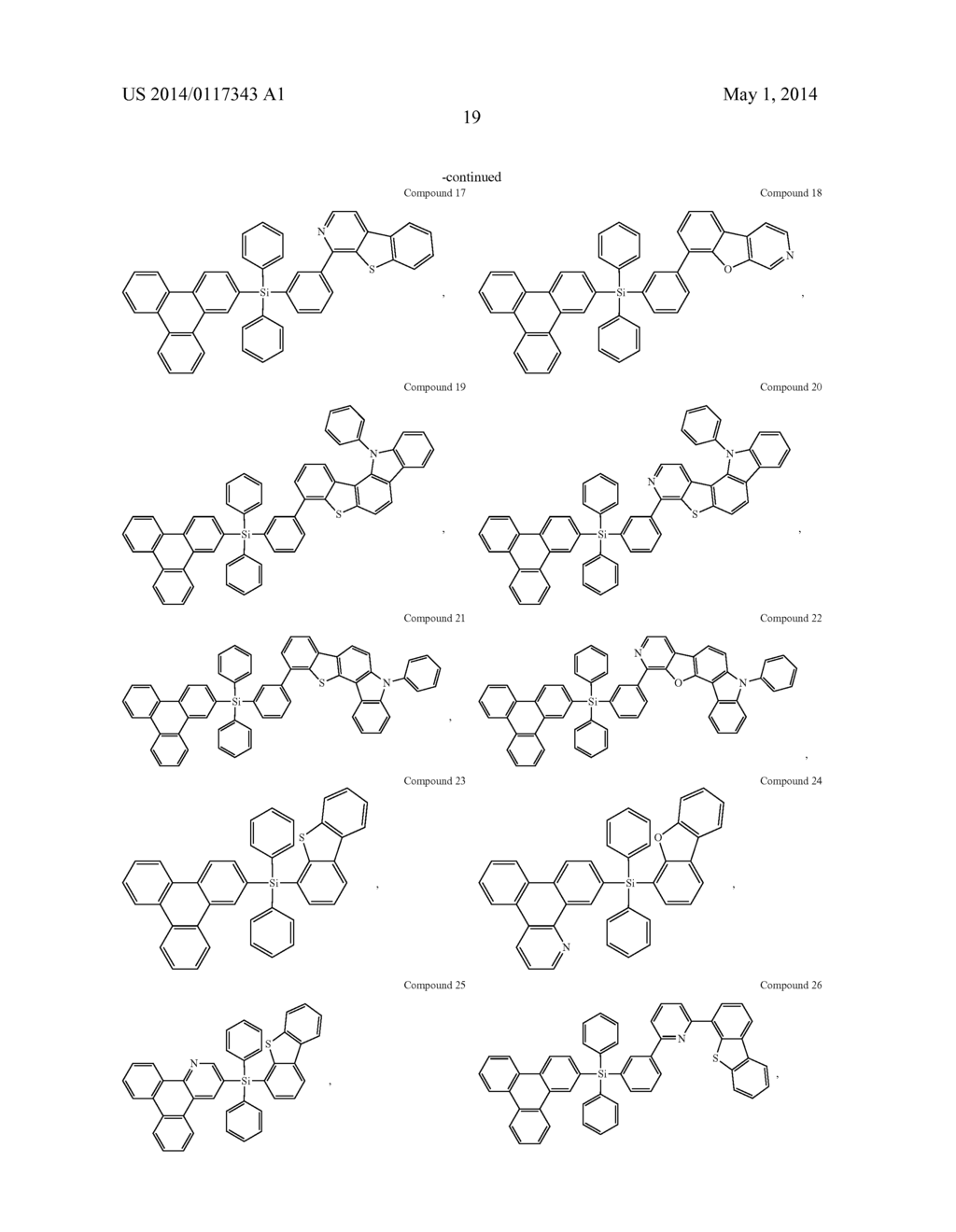 HOST MATERIALS FOR OLEDS - diagram, schematic, and image 25