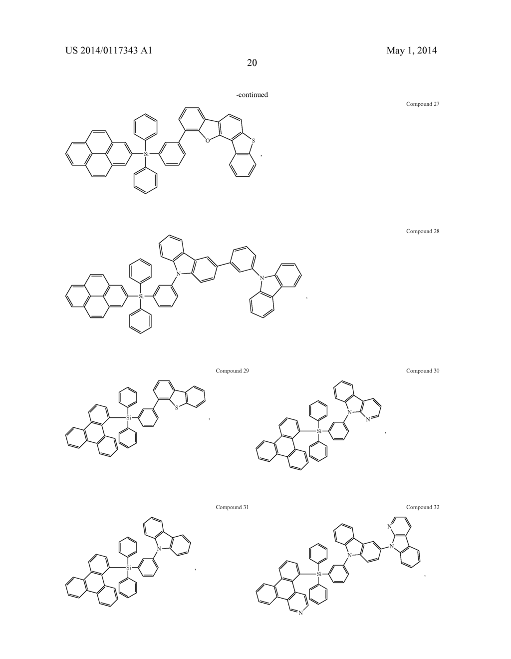 HOST MATERIALS FOR OLEDS - diagram, schematic, and image 26