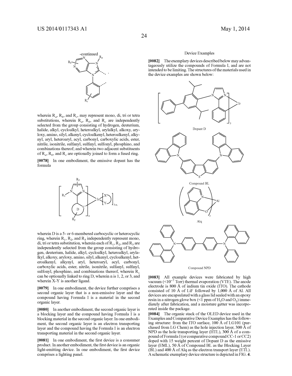 HOST MATERIALS FOR OLEDS - diagram, schematic, and image 30