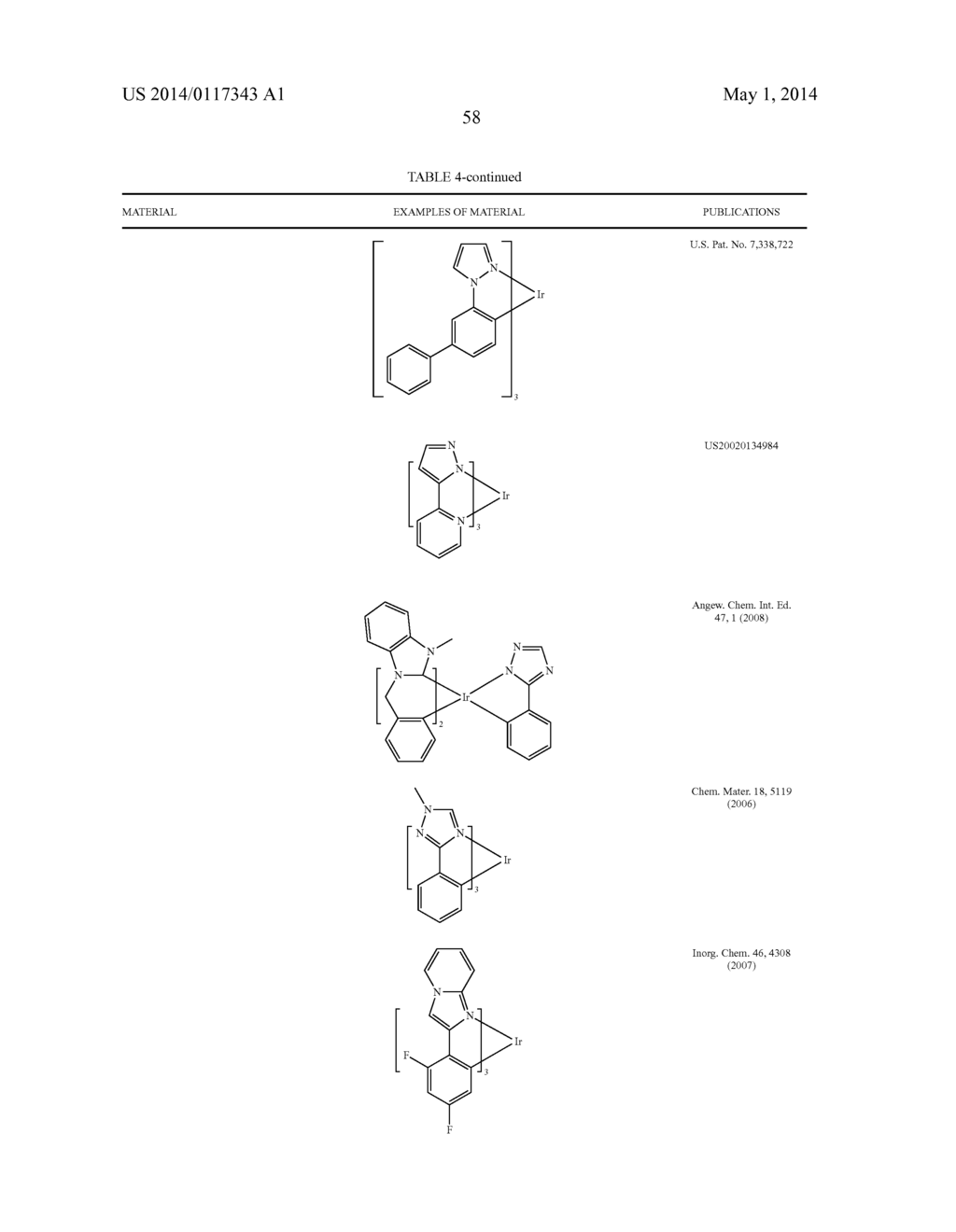 HOST MATERIALS FOR OLEDS - diagram, schematic, and image 64