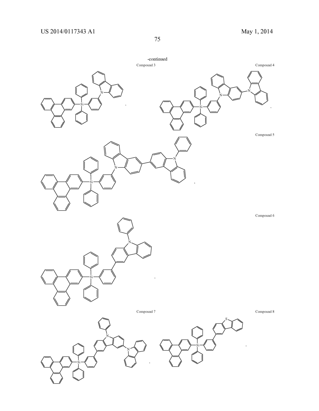 HOST MATERIALS FOR OLEDS - diagram, schematic, and image 81