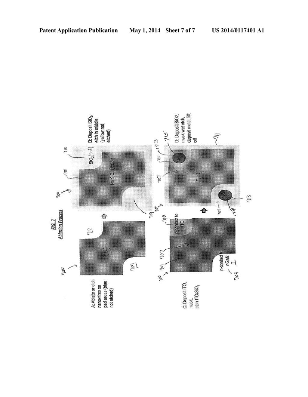 Nanowire LED Structure and Method for Manufacturing the Same - diagram, schematic, and image 08