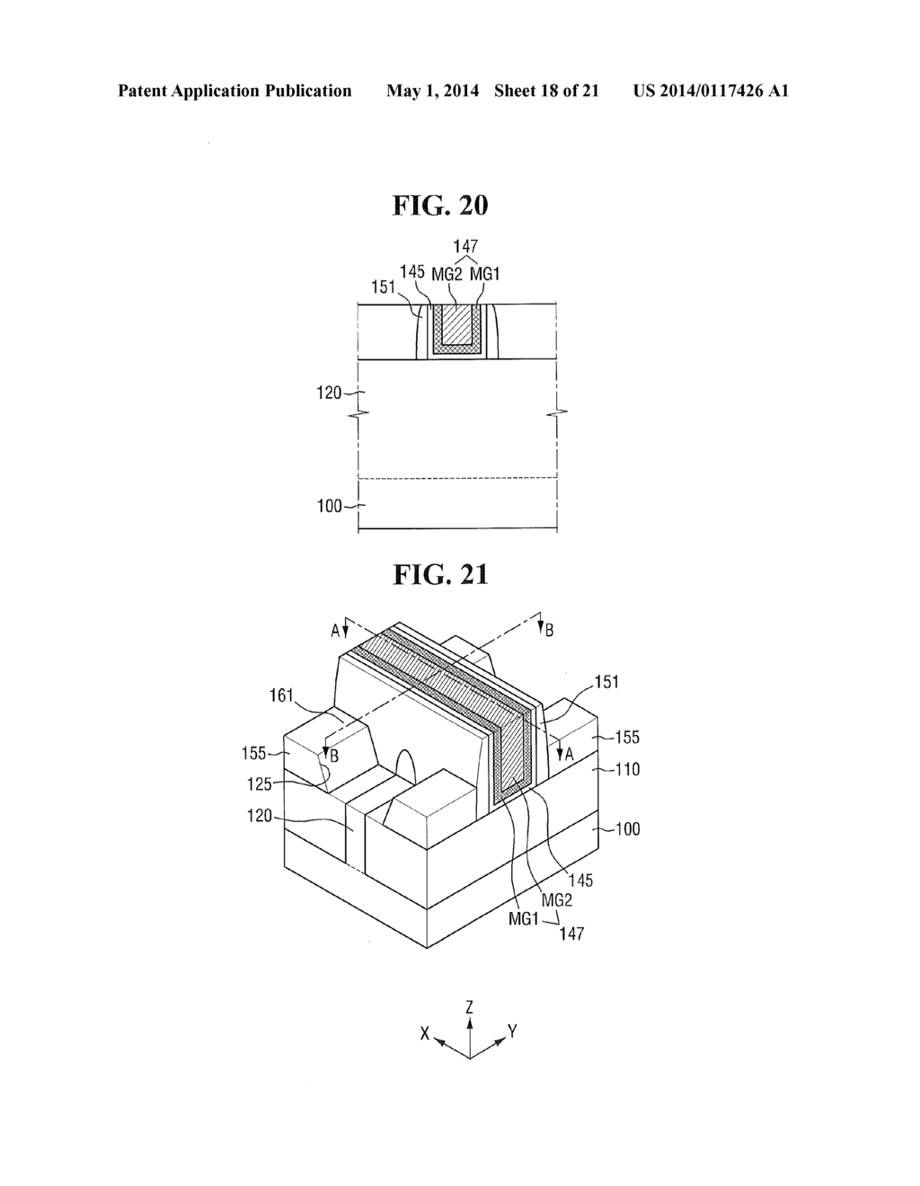 SEMICONDUCTOR DEVICE AND METHOD FOR FABRICATING THE SAME - diagram, schematic, and image 19