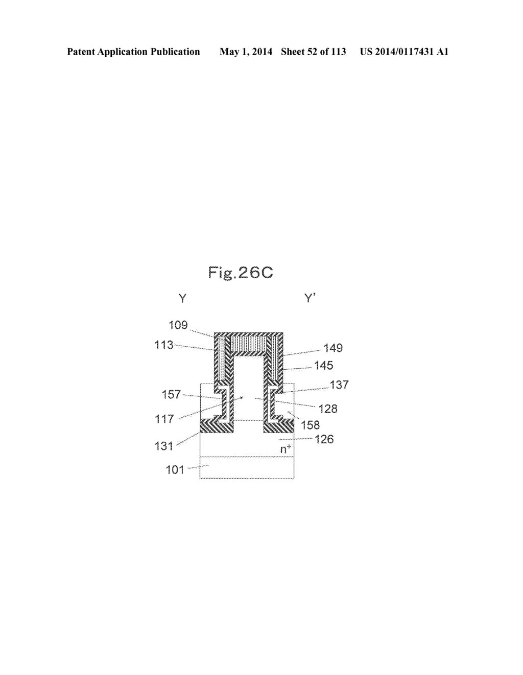 NONVOLATILE SEMICONDUCTOR MEMORY TRANSISTOR, NONVOLATILE SEMICONDUCTOR     MEMORY, AND METHOD FOR MANUFACTURING NONVOLATILE SEMICONDUCTOR MEMORY - diagram, schematic, and image 53