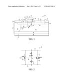 LDMOS Device with Minority Carrier Shunt Region diagram and image