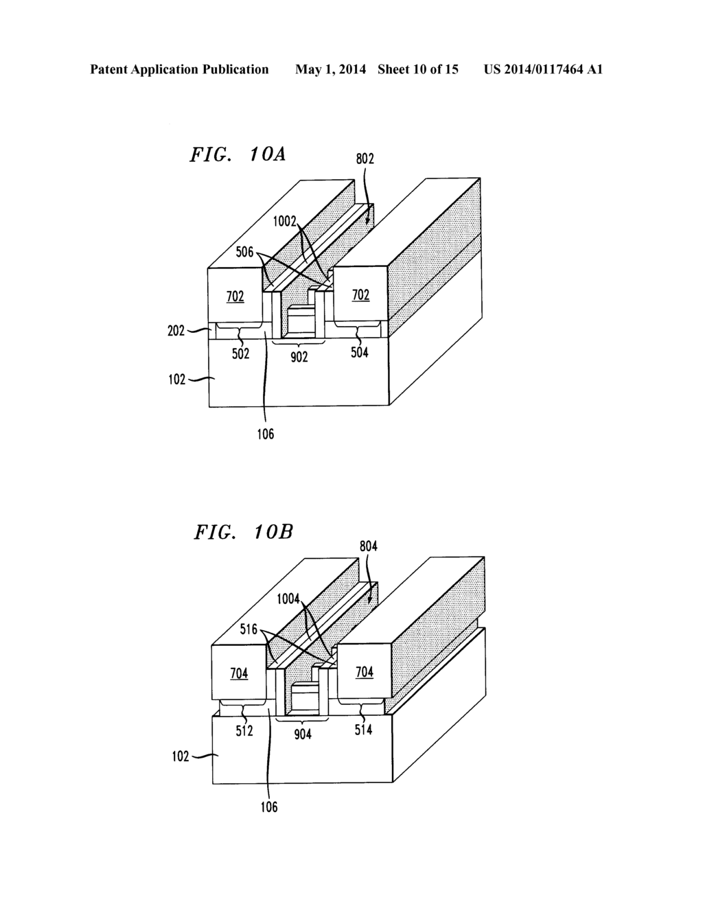 Fin-Last Replacement Metal Gate FinFET - diagram, schematic, and image 11