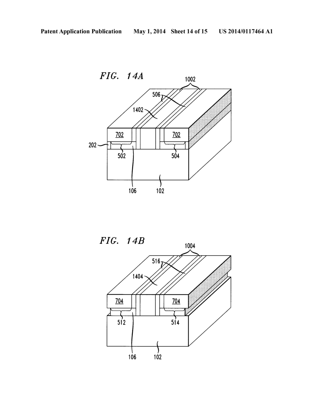 Fin-Last Replacement Metal Gate FinFET - diagram, schematic, and image 15