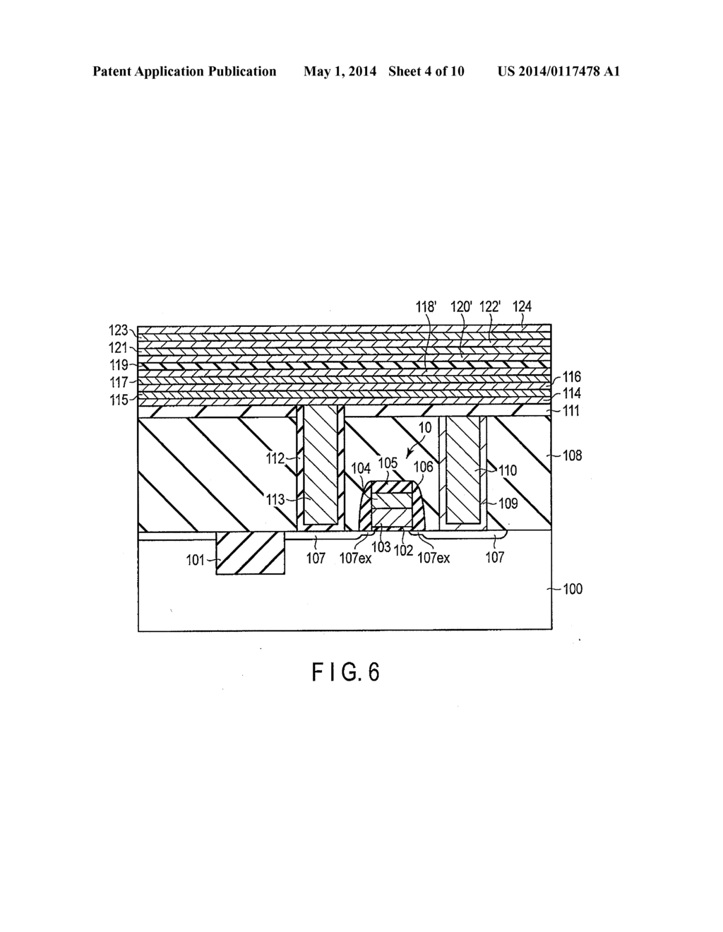 SEMICONDUCTOR MEMORY DEVICE AND METHOD FOR MANUFACTURING THE SAME - diagram, schematic, and image 05