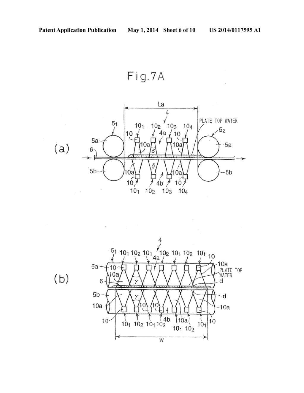 Cooling Apparatus of Thick-Gauge Steel Plate - diagram, schematic, and image 07