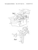 STRIKER PIN SUPPORT BRACKET diagram and image