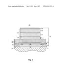 TEMPERATURE COMPENSATED RESONATOR DEVICE HAVING LOW TRIM SENSITIVY AND     METHOD OF FABRICATING THE SAME diagram and image