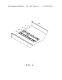 SERVER ENCLOSURE WITH SLIDABLE HARD DISK DRIVE BRACKET diagram and image