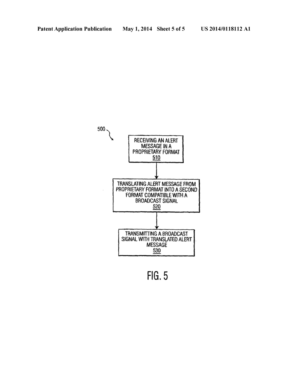 Conversion of Alert Messages for Dissemination in a Program Distribution     Network - diagram, schematic, and image 06