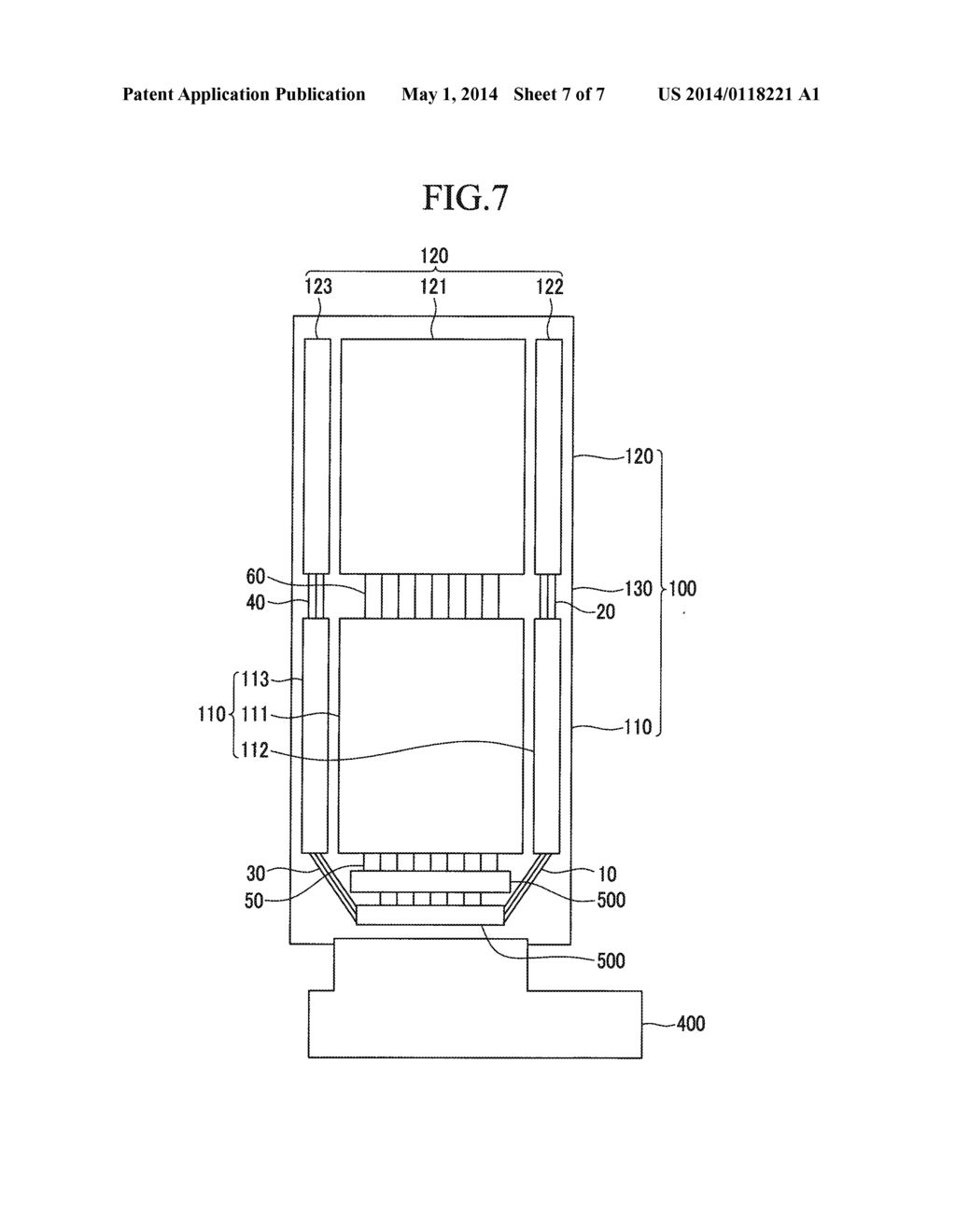 TWO SIDE DISPLAY DEVICE AND MANUFACTURING METHOD THEREOF - diagram, schematic, and image 08