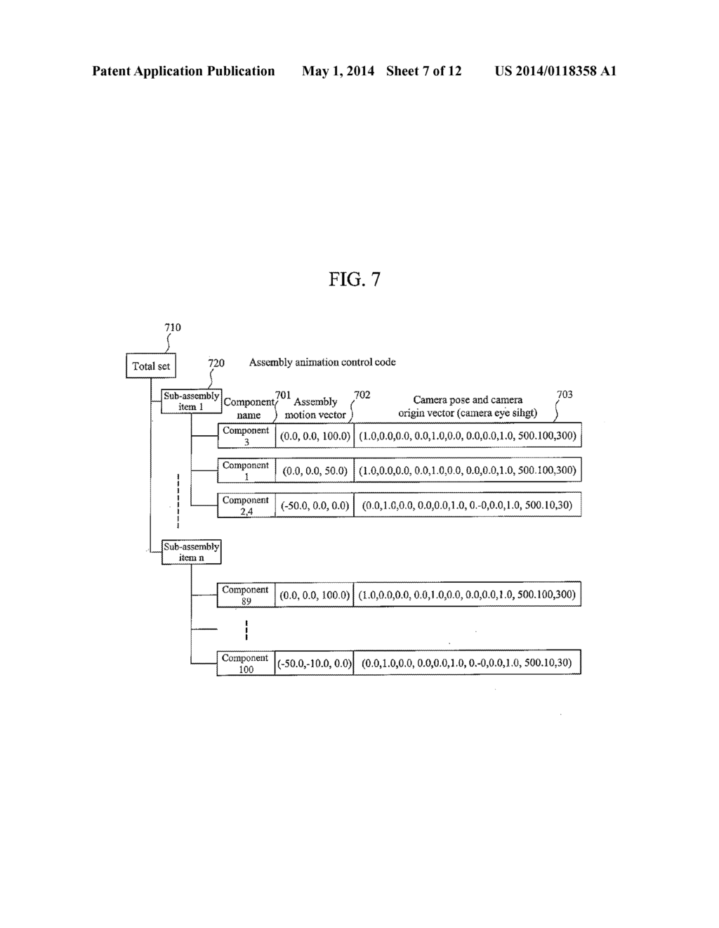 COMPUTER SYSTEM AND ASSEMBLY ANIMATION GENERATION METHOD - diagram, schematic, and image 08