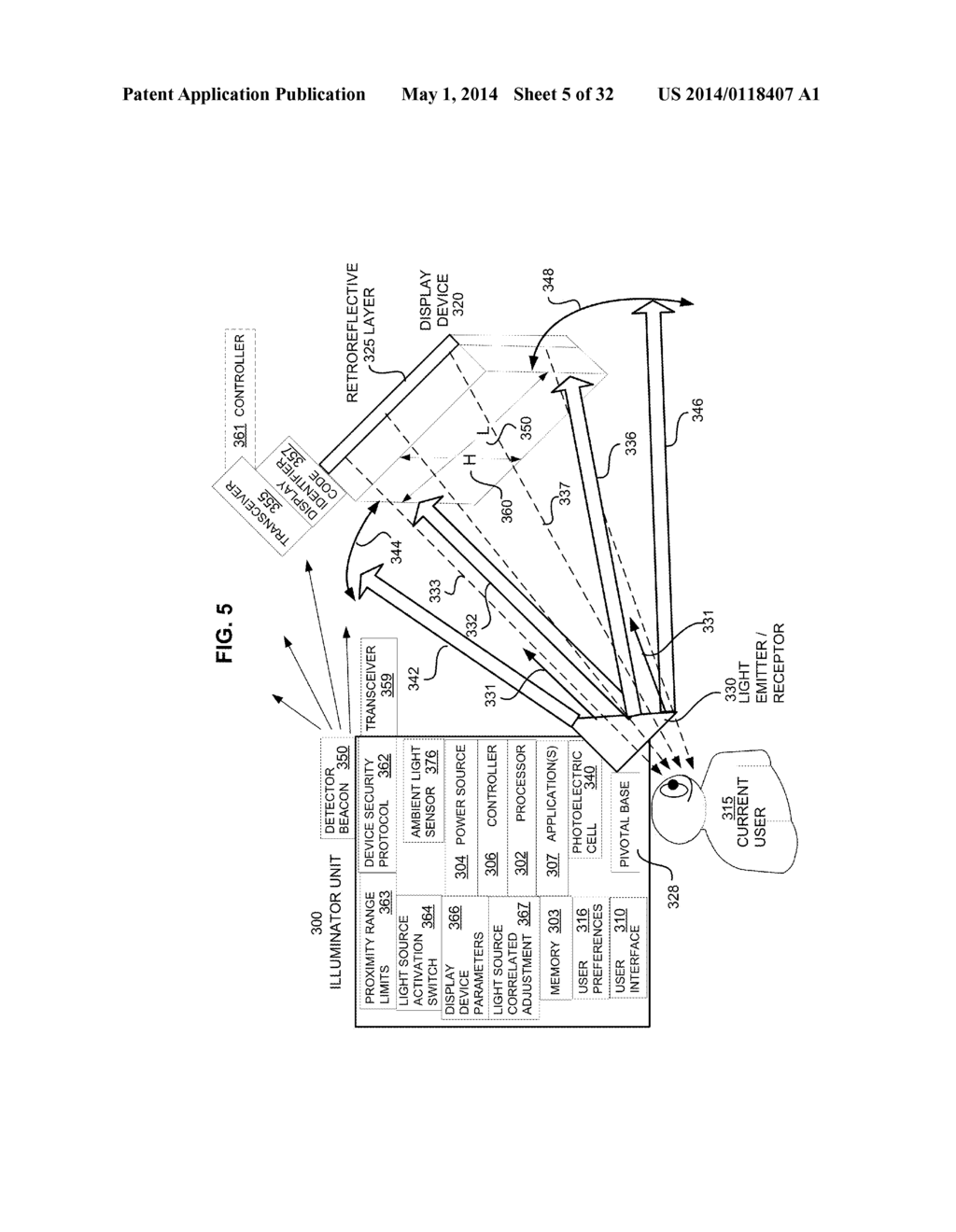 Enhanced Retroreflective Display Device - diagram, schematic, and image 06