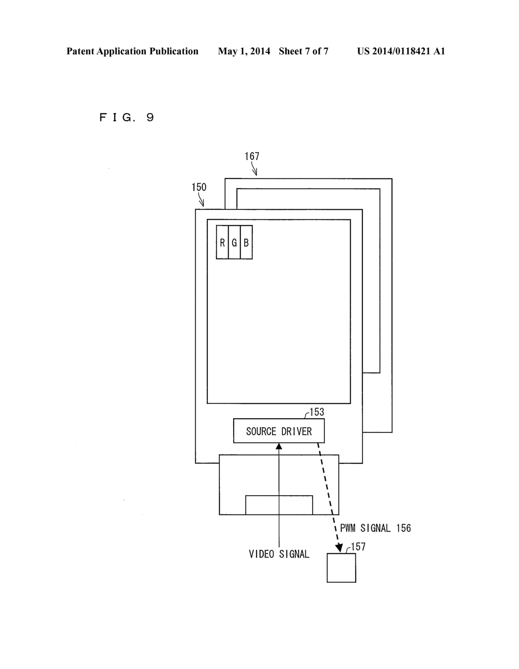 DISPLAY MODULE, DISPLAY DEVICE, ELECTRONIC EQUIPMENT, AND METHOD FOR     DRIVING DISPLAY MODULE - diagram, schematic, and image 08