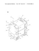 CERAMIC ELECTRONIC COMPONENT WITH METAL TERMINALS diagram and image