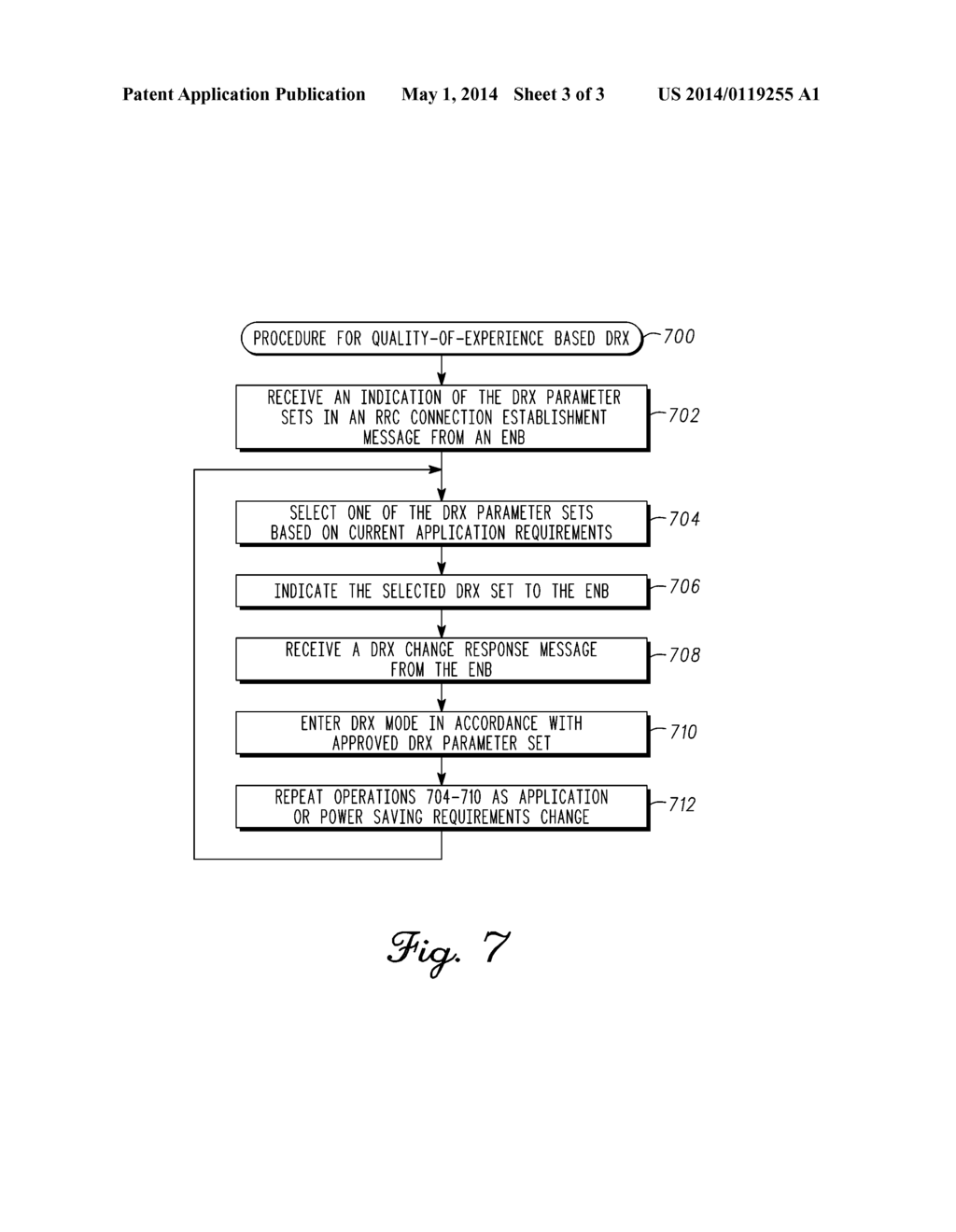 USER EQUIPMENT AND METHOD FOR QUALITY OF EXPERIENCE BASED DISCONTINUOUS     RECEPTION IN LTE-A NETWORKS - diagram, schematic, and image 04