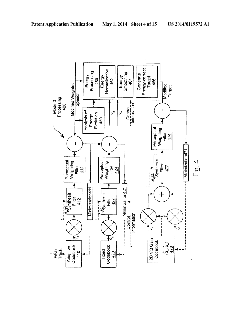 SPEECH CODING SYSTEM AND METHOD USING BI-DIRECTIONAL MIRROR-IMAGE     PREDICTED PULSES - diagram, schematic, and image 05