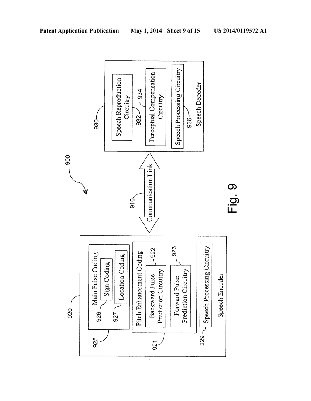 SPEECH CODING SYSTEM AND METHOD USING BI-DIRECTIONAL MIRROR-IMAGE     PREDICTED PULSES - diagram, schematic, and image 10